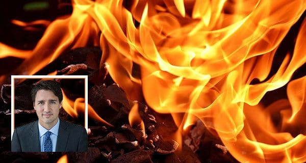 Trudeau fiddles while Canada burns Trudeau fiddles while Canada burns
