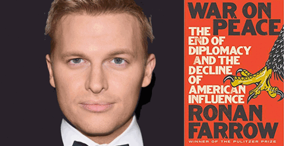 Is a run for the presidency in Ronan Farrow’s future? Is a run for the presidency in Ronan Farrow’s future?