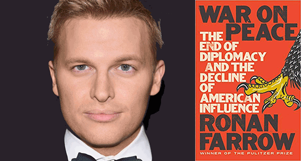 Is a run for the presidency in Ronan Farrow’s future? Is a run for the presidency in Ronan Farrow’s future?