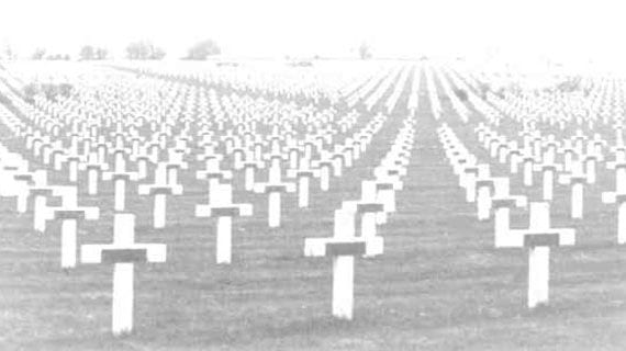 ‘Countless white crosses’ a century later ‘Countless white crosses’ a century later