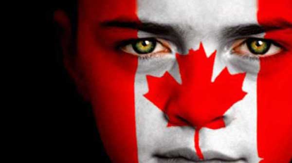 canada patriotism flag world stage