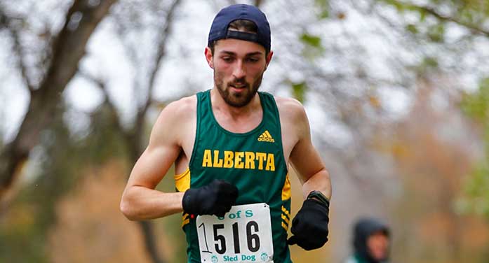 Science master’s grad Liam Buchart U of A cross-country