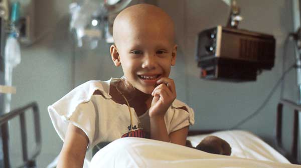 Child with cancer