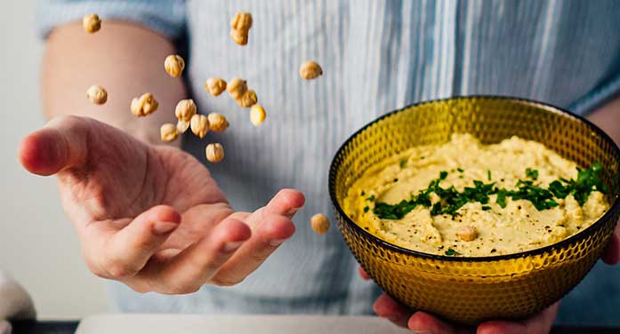 chickpeas hummus recipe food cooking