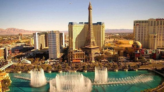 The Strip from the roof of The-Bellagio Tips to planning your first trip to Las Vegas