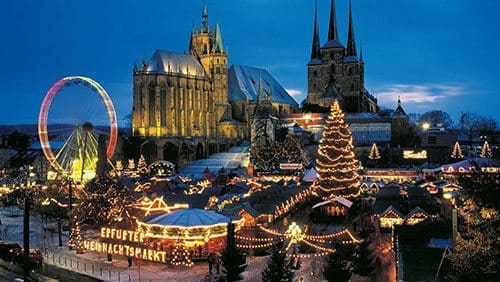 Christmas dream routes through East Germany Christmas dream routes through East Germany