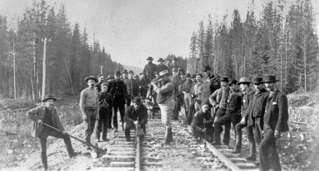 transcontinental railroad story of us