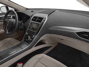 The MKZ interior