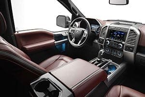 2018 Ford Lariat interior