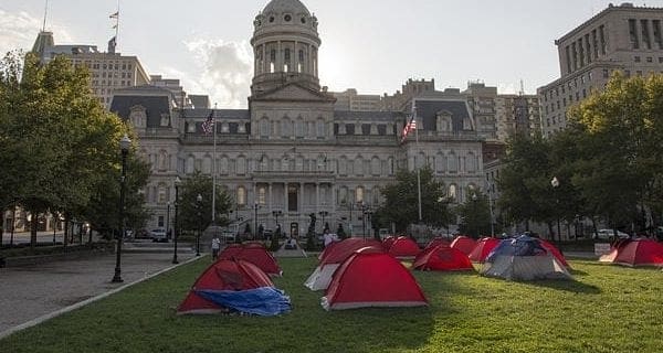 Tent cities aren’t the problem, just a symptom