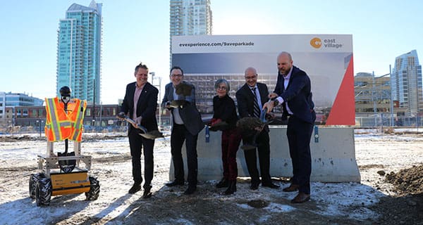 platform Unique parkade and innovation centre launched in Calgary