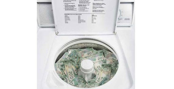 Laundered money is a key cog in our economy Laundered money is a key cog in our economy