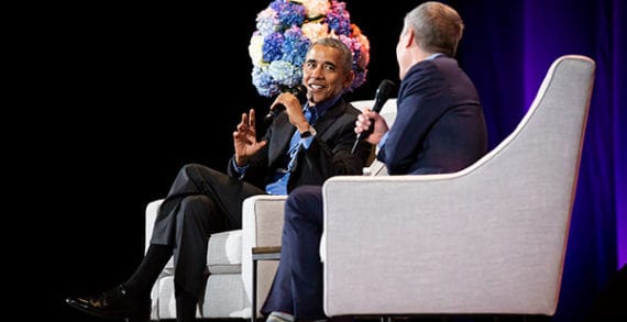 Former U.S. President concedes energy transition will be “disruptive” Former U.S. President concedes energy transition will be “disruptive”