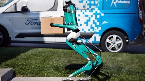 Delivery options: drone or driverless vehicle with robot? Delivery options: drone or driverless vehicle with robot?