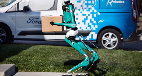 Delivery options: drone or driverless vehicle with robot? Delivery options: drone or driverless vehicle with robot?