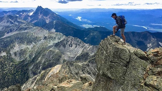 Once in a blue moon: scaling B.C.’s Fisher Peak Once in a blue moon: scaling B.C.’s Fisher Peak