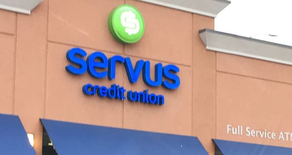 Servus Credit Union storefront Servus Credit Union net income up 7% in quarter
