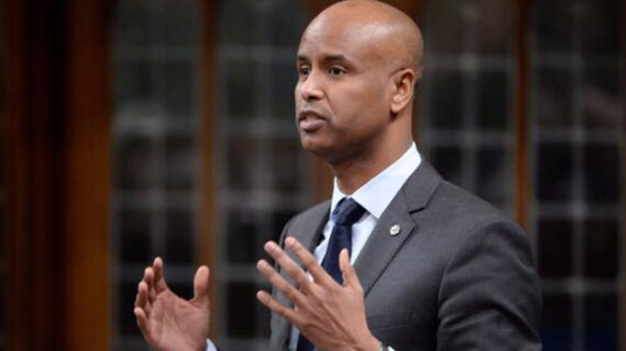 Minister Ahmed Hussen Canada’s donor base needs a government boost