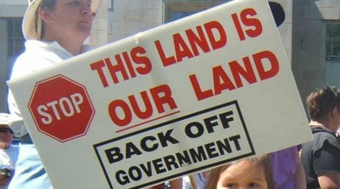 aboriginal protest Inherent Indigenous rights are not a gift from government