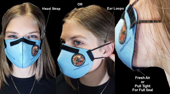 Inventor reimagines beer accessory to create a better mask