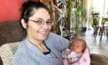 Nina Greene with her baby grandchild diabetes, research, better life Islet transplant patient 252: ‘A second chance at a better life’