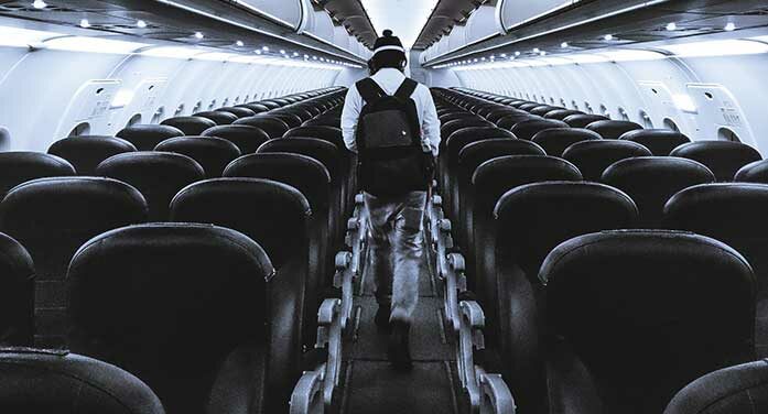 empty airplane travel restrictions flying Airline pilots rise up in face of COVID vaccines