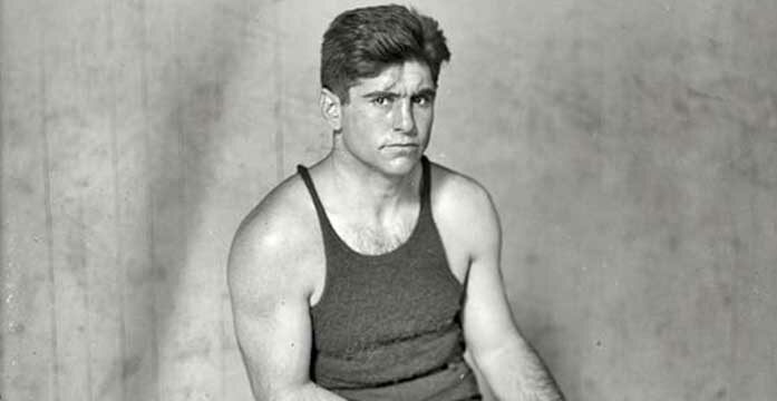 Luis Angel Firpo boxing boxer sports history Luis Ángel Firpo was boxing’s Wild Bull of the Pampas