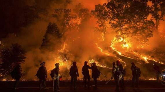 Eight worst wildfire weather years on record happened in the last decade