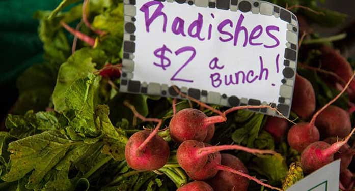 radishes produce groceries
