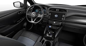 Nissan Leaf interior