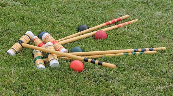 Croquet backyard games